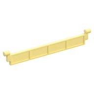 Деталь LEGO Garage Roller Door Section without Handle, Ярко-светло-желтый