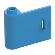 Деталь LEGO Door 1 x 3 x 2 Left - Open Between Top and Bottom Hinge, Темно-лазурный