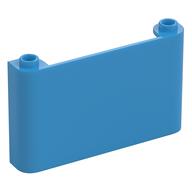 Деталь LEGO Лобовое стекло 1 x 6 x 3, Темно-лазурный