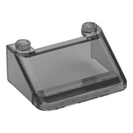 Деталь LEGO Windscreen 3 x 4 x 1 1/3 Large Glass Surface, Прозрачный черный