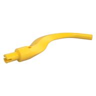Деталь LEGO Appendage Bladed with Pin (Tail, Plant Limb), Желтый