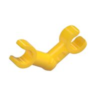 Деталь LEGO Arm Skeleton [Bent / 2 Clips], Желтый