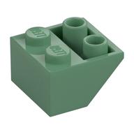 Деталь LEGO Скос перевёрнутый 45° 2 x 2, Песочно-зеленый