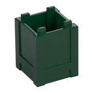 Деталь LEGO Container Box 2 x 2 x 2 - Top Opening, Темно-зеленый