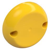 Деталь LEGO Dome Hemisphere 7 x 7 with 2 Pin Holes [Plain], Желтый