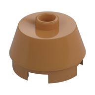 Деталь LEGO Brick Round 2 x 2 Truncated Cone, Средне-темный телесный