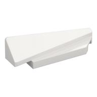 Деталь LEGO Wedge Sloped 1 x 5 x 1 1/3 Right, Белый