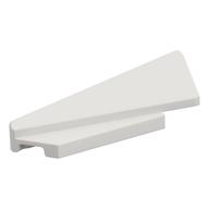 Деталь LEGO Wedge Sloped 1 x 5 x 1 1/3 Left, Белый