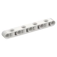Деталь LEGO Technic Beam 1 x 9 Thick with Alternating Holes, Белый