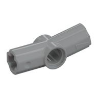 Деталь LEGO Technic Axle and Pin Connector Angled #7 - 168.75°, Светлый сине-серый