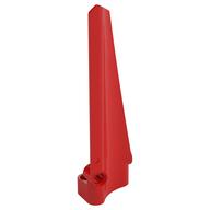 Деталь LEGO Technic Panel Fairing Long Smooth Inverted, Side B # 41, Красный