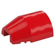 Деталь LEGO Aircraft Fuselage Curved Forward 6 x 7 x 2 2/3 Top, Красный