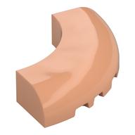 Деталь LEGO 1/4 ARCH BRICK 5X5, W/ CUTOUT, Телесный