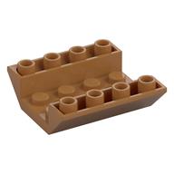 Деталь LEGO Скос перевёрнутый двойной 45° 4 x 4, с 2 отверстиями, Средне-темный телесный