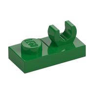Деталь LEGO Пластина специальная 1 x 2, Зеленый