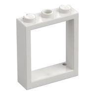 Деталь LEGO Оконная рама 1 x 3 x 3, Белый