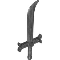 Weapon Sword, Curve with Wide Hilt