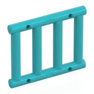Деталь LEGO Стержень 1 x 4 x 3, Средне-лазурный