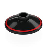 Dish 2 x 2 Inverted [Radar] with Red Outer Circle print