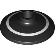 Dish 2 x 2 Inverted [Radar] with White Circle print