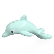 Animal, Dolphin, Jumping with Bottom Axle Holder with Brown Eyes print