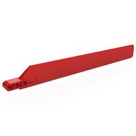 Деталь LEGO Rotor Blade 3 x 19 with 3 Holes, Красный