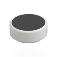 Tile Round 1 x 1 with Black Surface print