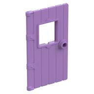 Door 1 x 4 x 6 with Window, Wood Structure, Loose Window Hold