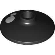 Dish 2 x 2 Inverted [Radar] with White Dots print