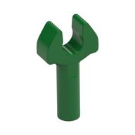 Деталь LEGO Стержень 1l, с клипсой, Зеленый