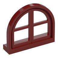 Window 4 x 3 Lattice with Rounded Top