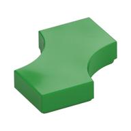 Деталь LEGO Tile Special 2 x 2 with 2 Quarter Round Cutouts, Ярко-зеленый