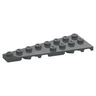 Деталь LEGO Wedge Plate 8 x 3, 8° Left, Темный сине-серый