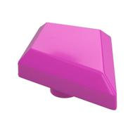 Деталь LEGO Tile Special 1 x 2 Diamond Plain, Темно-розовый