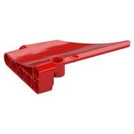 Деталь LEGO Technic Panel Fairing #42 5 x 7, Side A Inverted, Красный