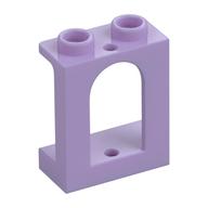 Деталь LEGO Window 1 x 2 x 2 Castle, Лавандовый