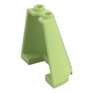 Деталь LEGO Конус половинный 2 x 4 x 3, Желто-зеленый