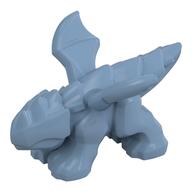 Деталь LEGO Creature, Baby Dragon [PLAIN], Песочно-синий