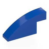 Деталь LEGO Кирпичик изогнутый 1 x 4 x 1 2/3, Голубой