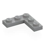 Деталь LEGO Пластина угловая 3 x 3, Светлый сине-серый