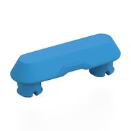 Деталь LEGO Technic Rubber Foot for Chain Tread 38, Темно-лазурный