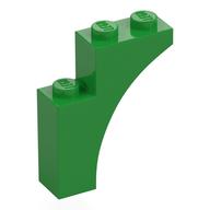 Деталь LEGO Кирпичик-арка 1 x 3 x 3, Ярко-зеленый