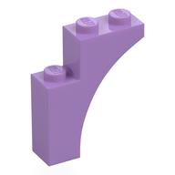 Деталь LEGO Кирпичик-арка 1 x 3 x 3, Средне-лавандовый