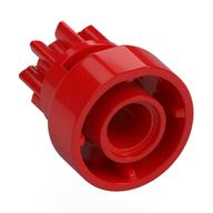 Деталь LEGO Technic Gear 8 Tooth with Clutch on One Side, Красный