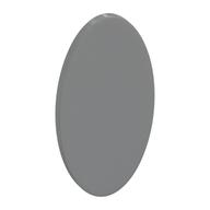 Деталь LEGO Minifig Shield - Ovoid with Grip, Светлый сине-серый
