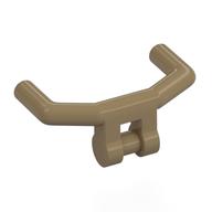 Деталь LEGO Minifig Handlebars with Angular Handles, Темно-песочный