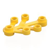 Деталь LEGO Листья 4 x 3, Желтый