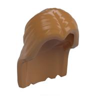 Деталь LEGO MINI WIG, NO. 206, Средне-темный телесный