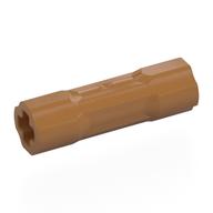 Деталь LEGO Technic Driving Ring Connector Smooth [2 rounded and 2 flat side walls], Средне-темный телесный