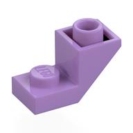Деталь LEGO Скос перевёрнутый 45° 2 x 1, с вырезом 2/3, Средне-лавандовый